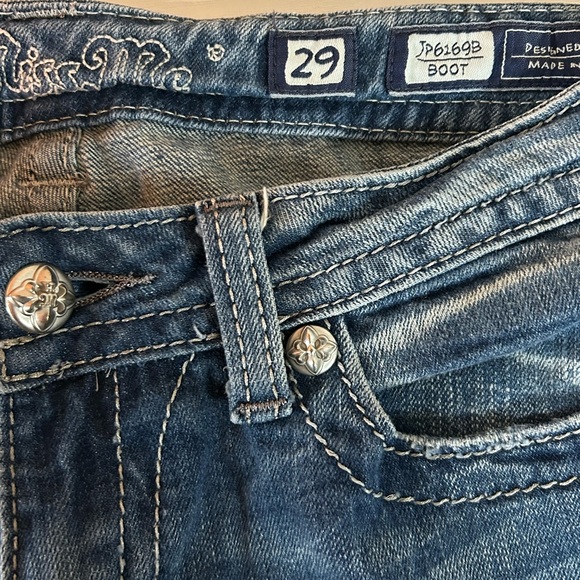 Miss Me jeans sz 29 Boot JP6169B - Picture 4 of 4